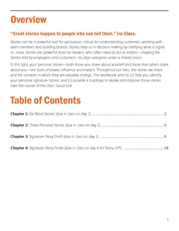 The Power of Story Workbook - Page 2