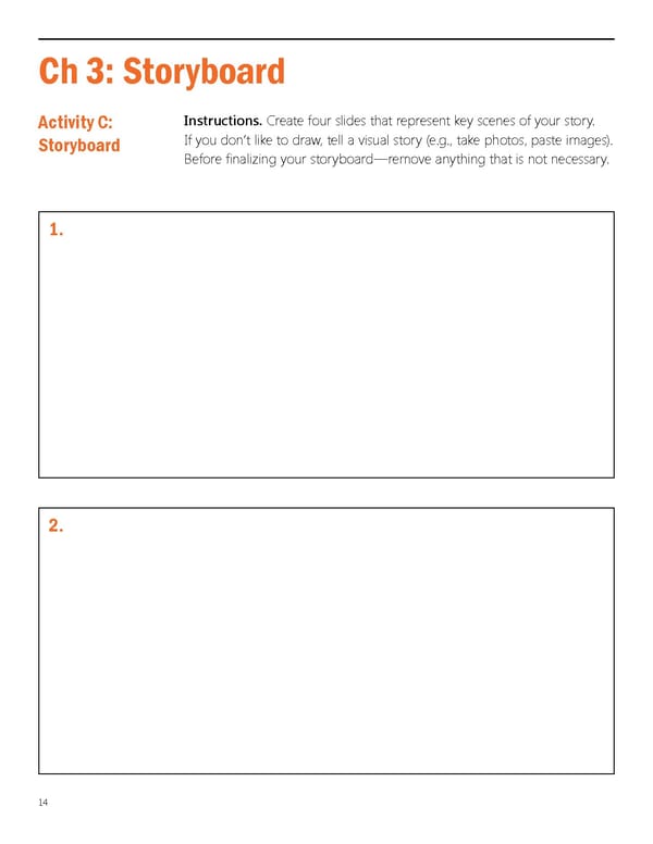 The Power of Story Workbook - Page 13