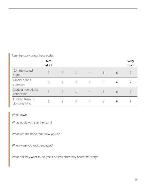 The Power of Story Workbook - Page 18