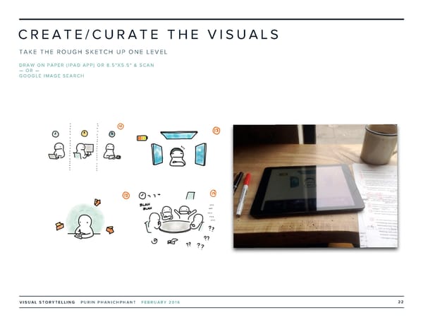 Visual Storytelling Examples - Page 22